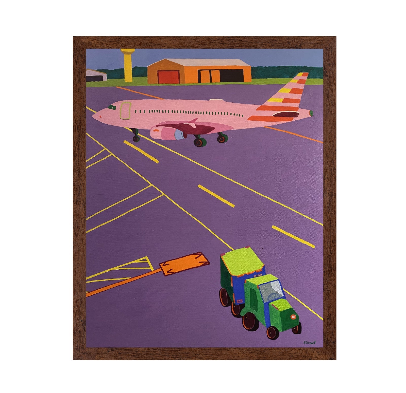 Airplane On Runway