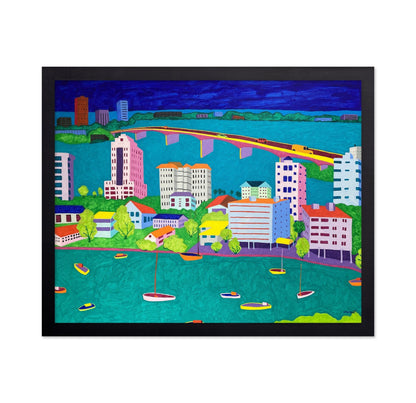 Colorful Harbor City