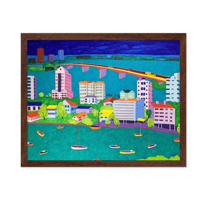 Colorful Harbor City