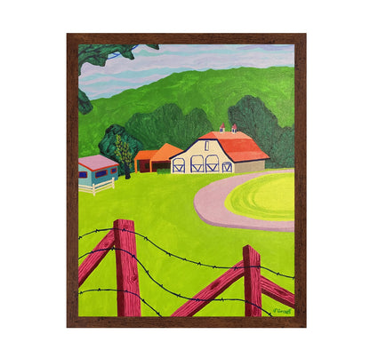 Colorful Farm Landscape No1
