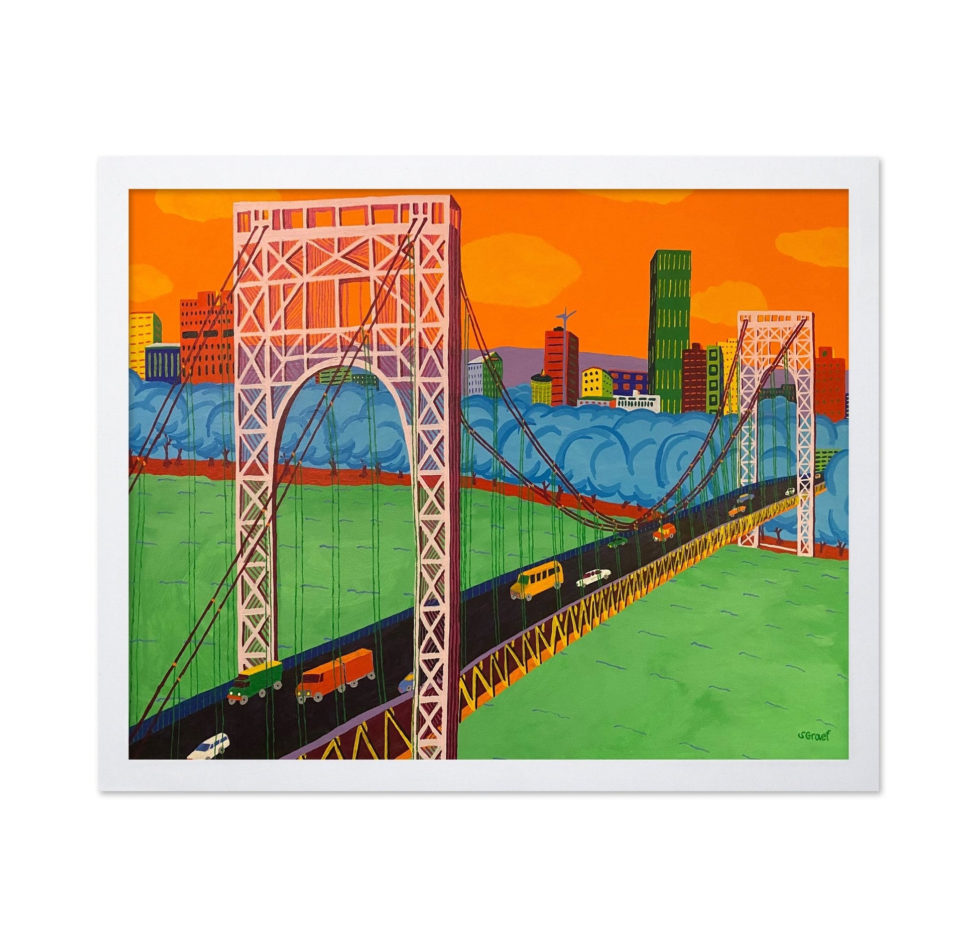 City Bridge Sunset No1