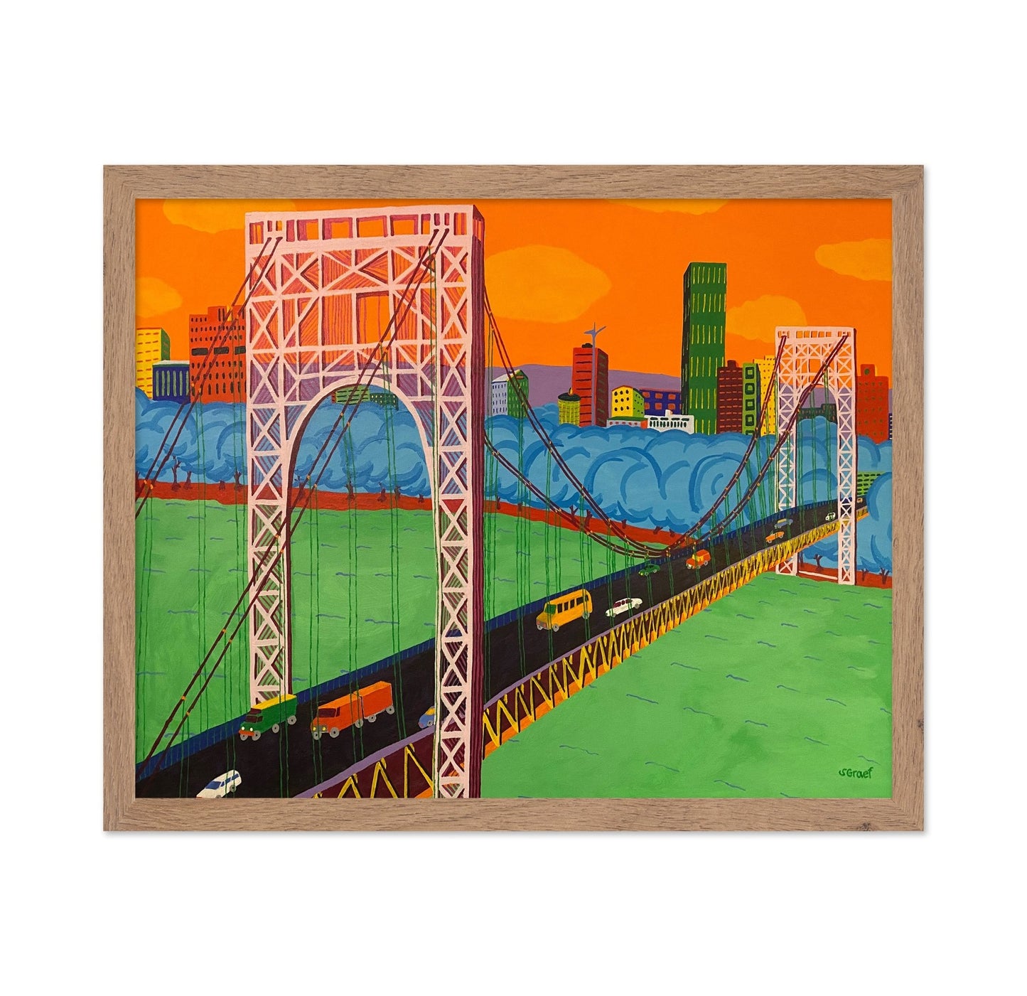 City Bridge Sunset No1