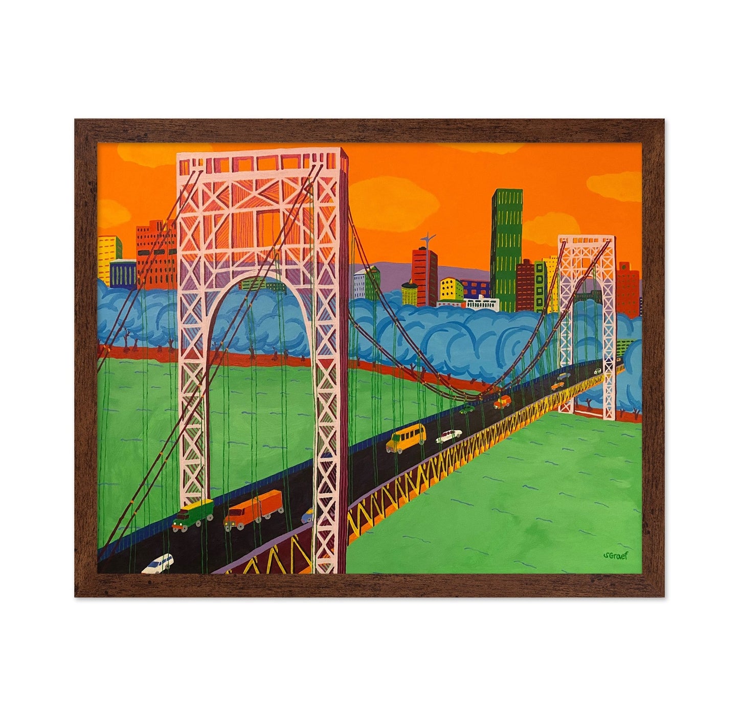 City Bridge Sunset No1
