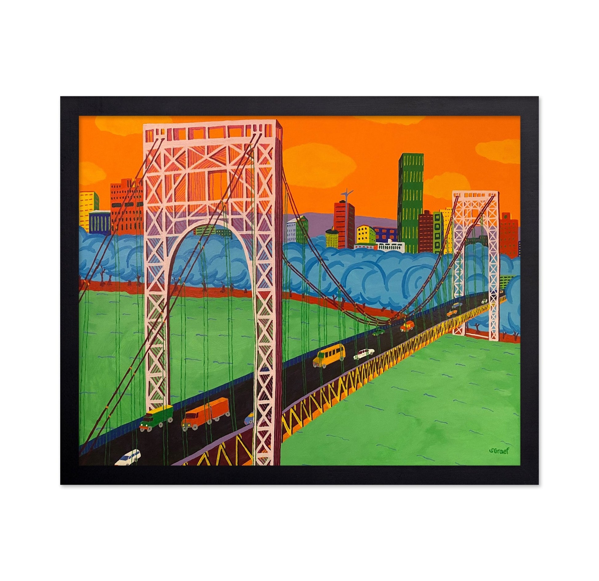 City Bridge Sunset No1