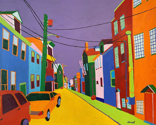 Colorful Alley Street