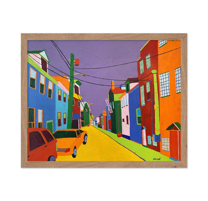 Colorful Alley Street