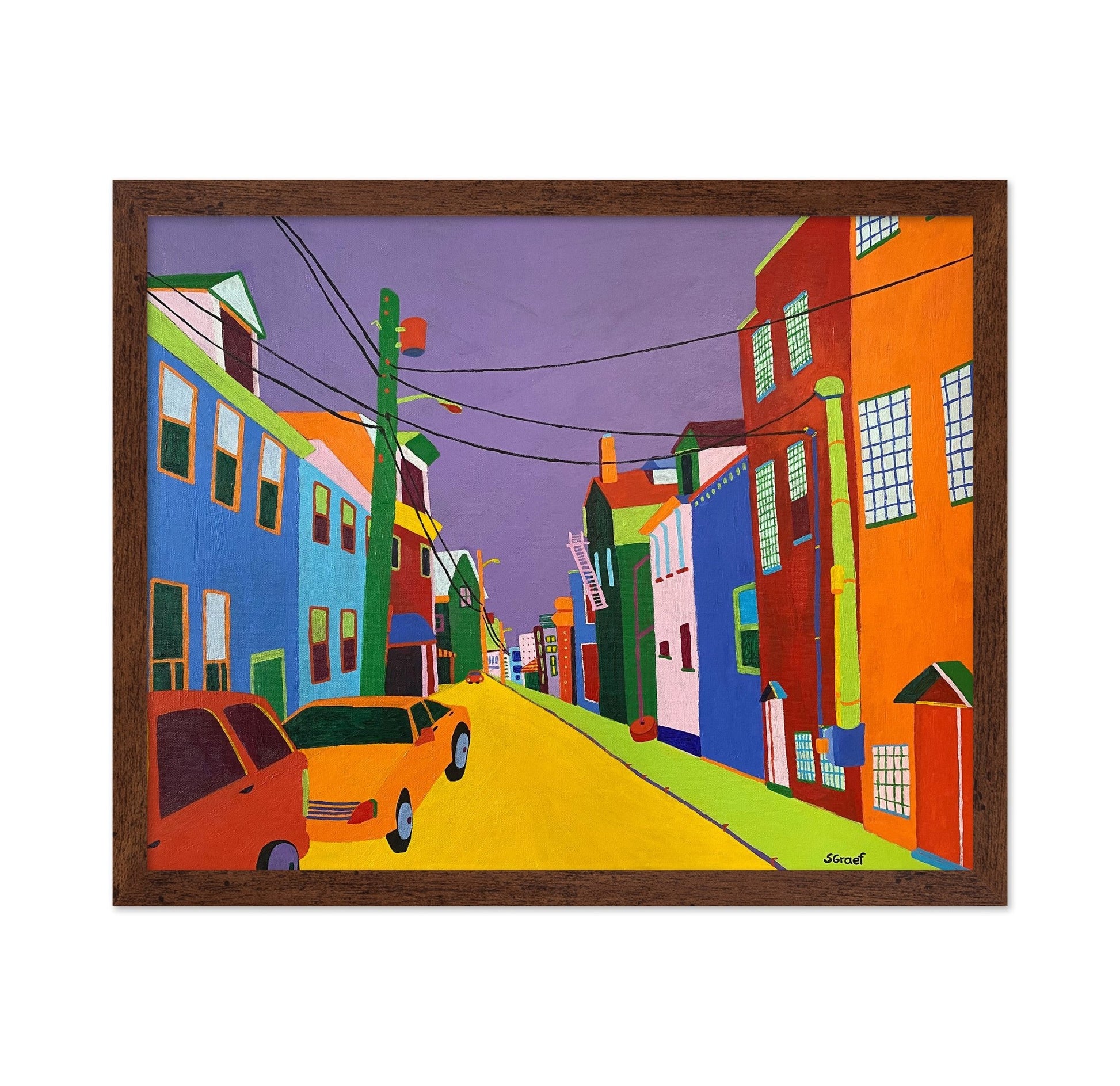 Colorful Alley Street