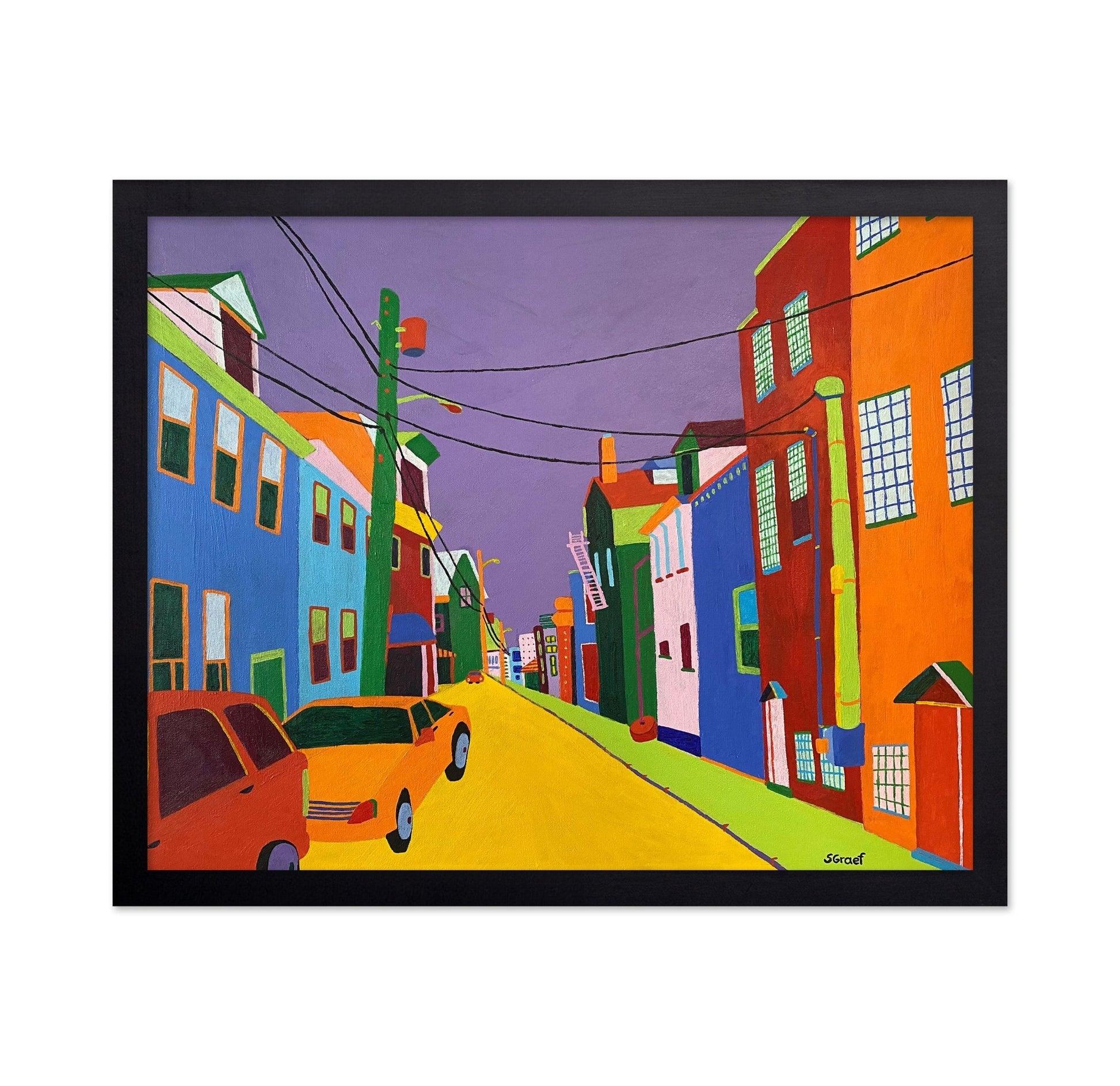 Colorful Alley Street