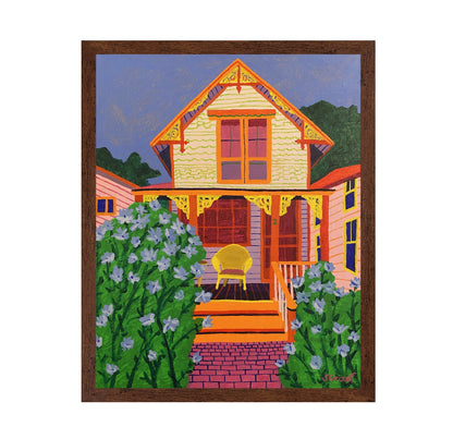 Colorful Porch House