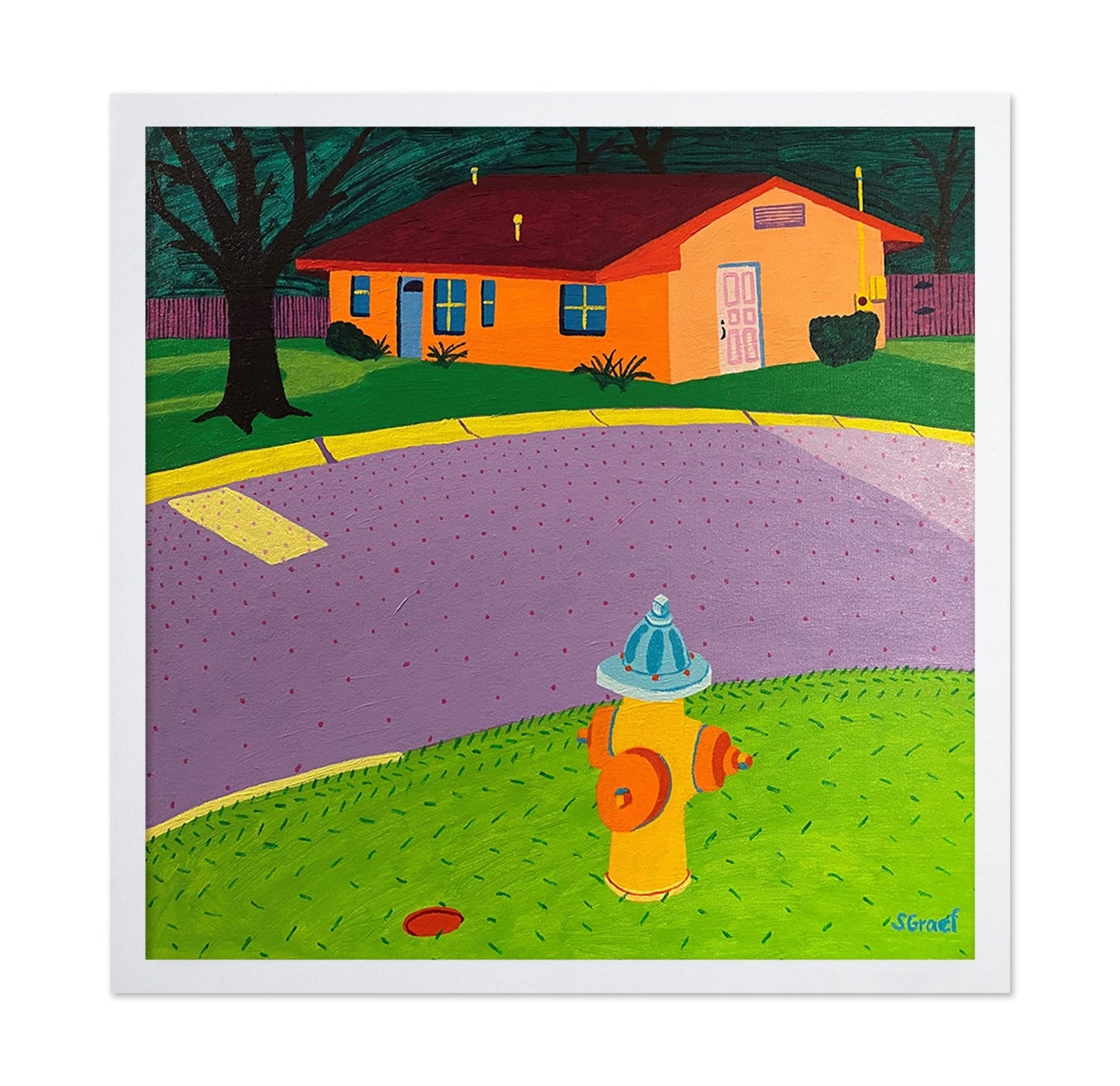 Suburban Fire Hydrant