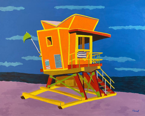 Beach Lifeguard Tower