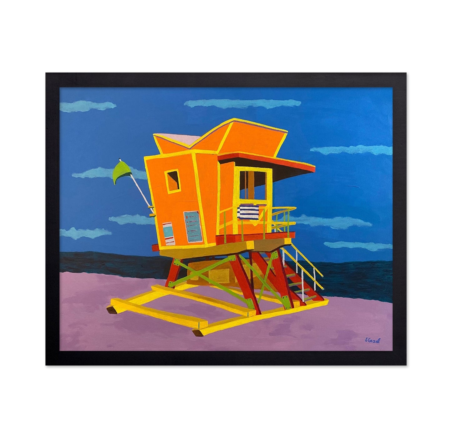 Beach Lifeguard Tower