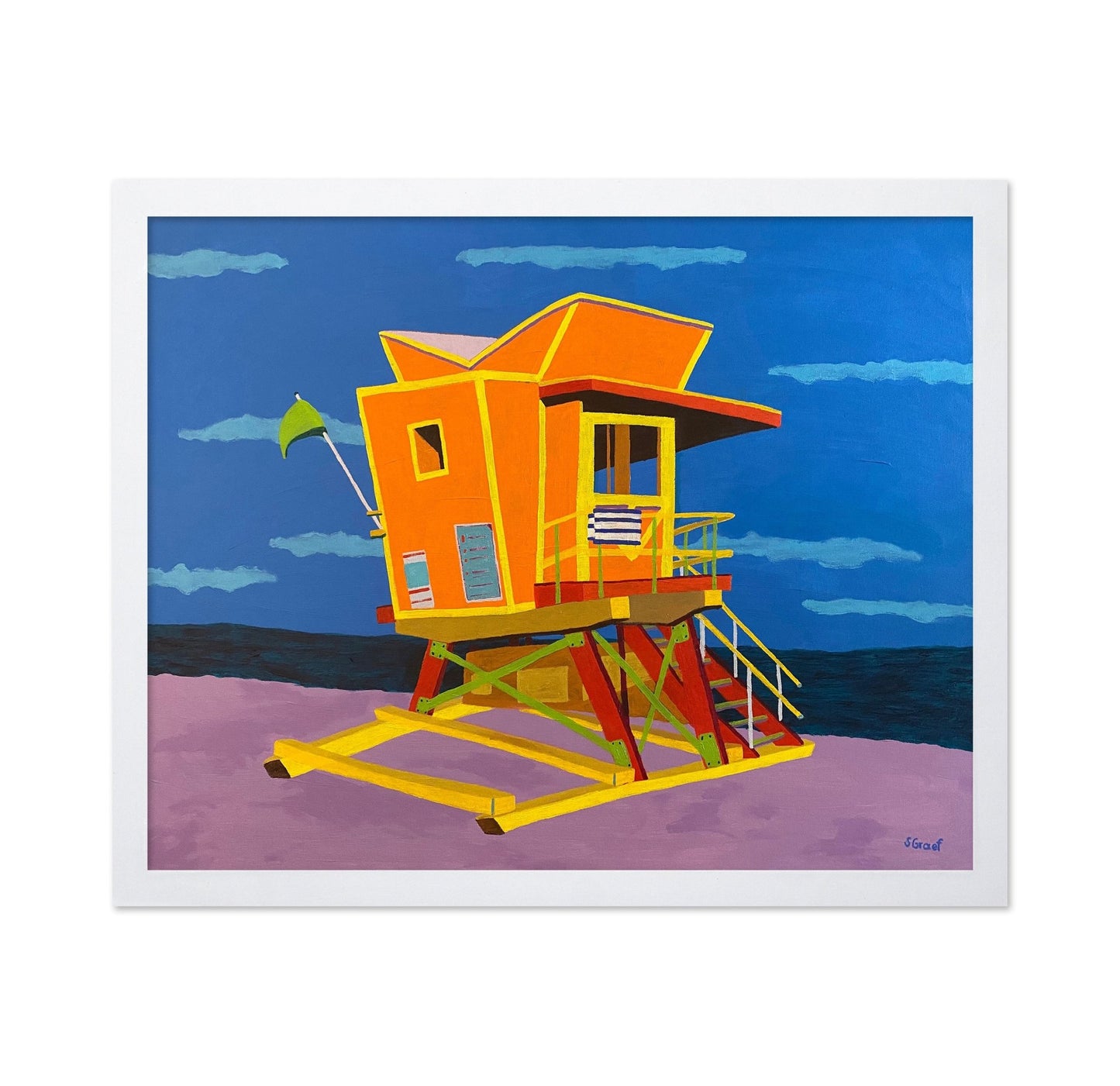 Beach Lifeguard Tower