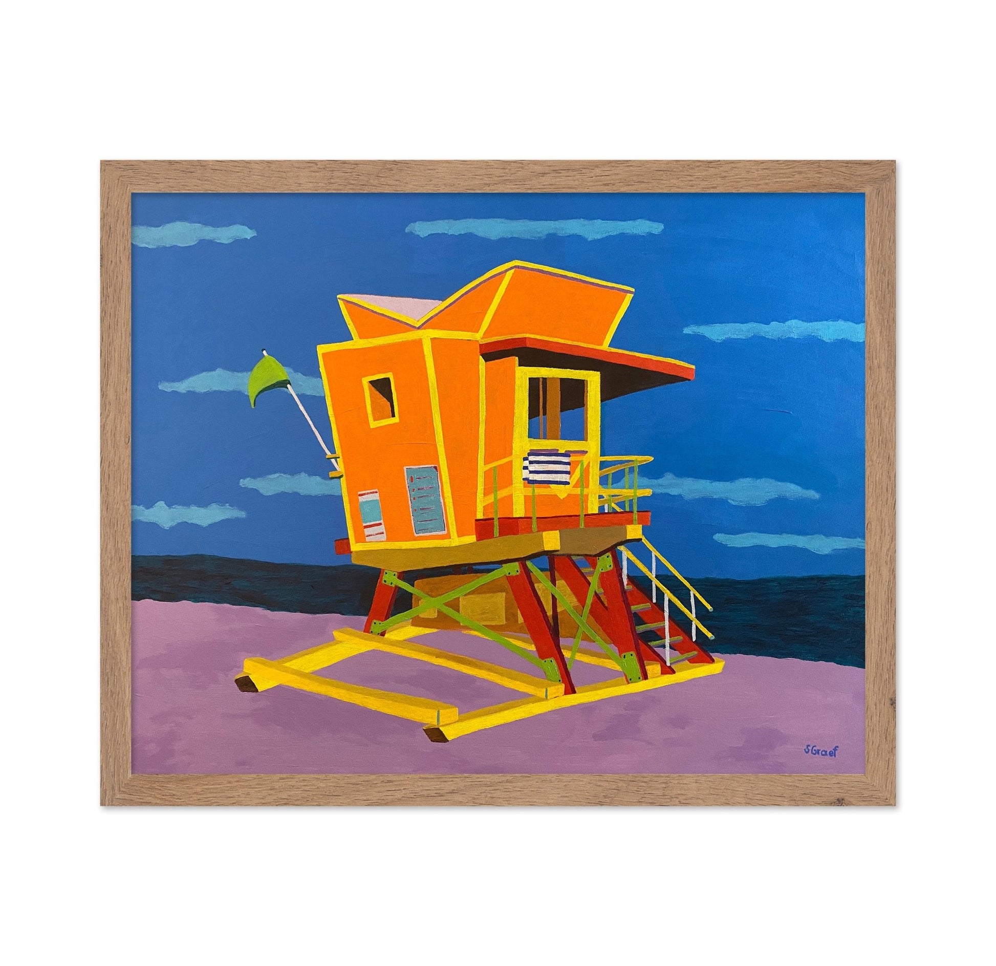 Beach Lifeguard Tower