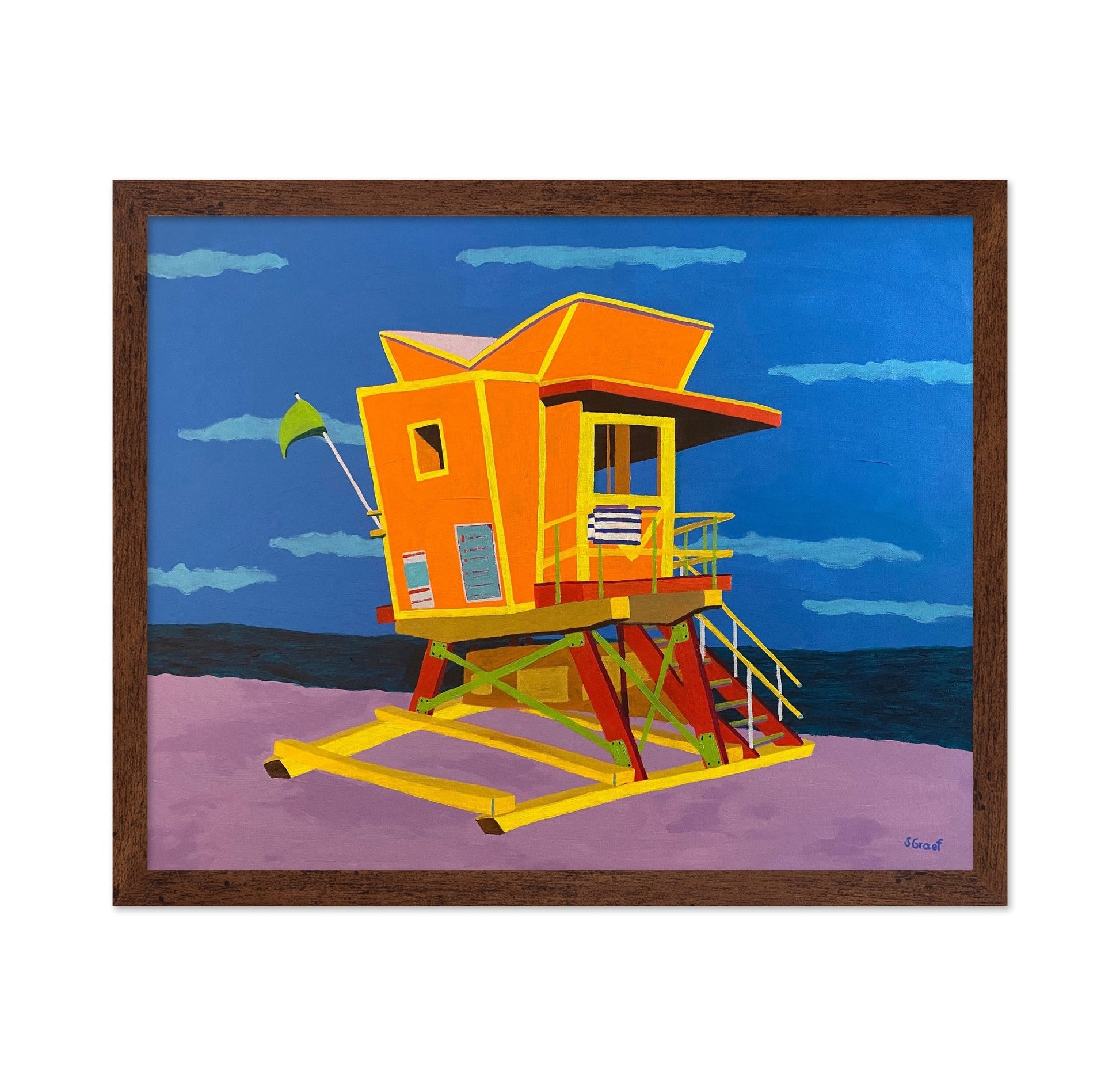 Beach Lifeguard Tower