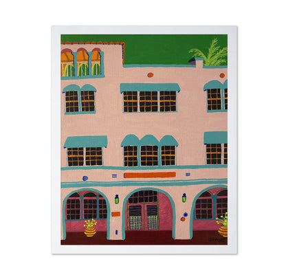 Colorful Hotel Facade