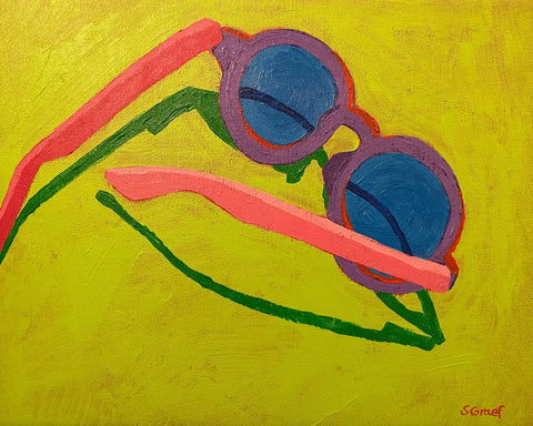 Colorful Sunglasses Art