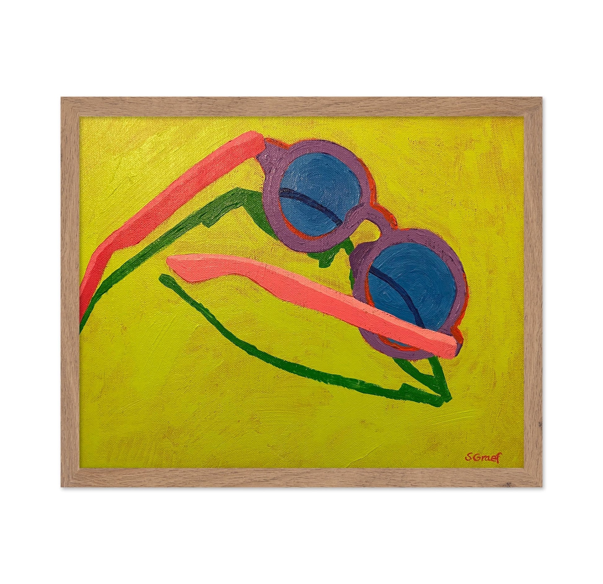 Colorful Sunglasses Art