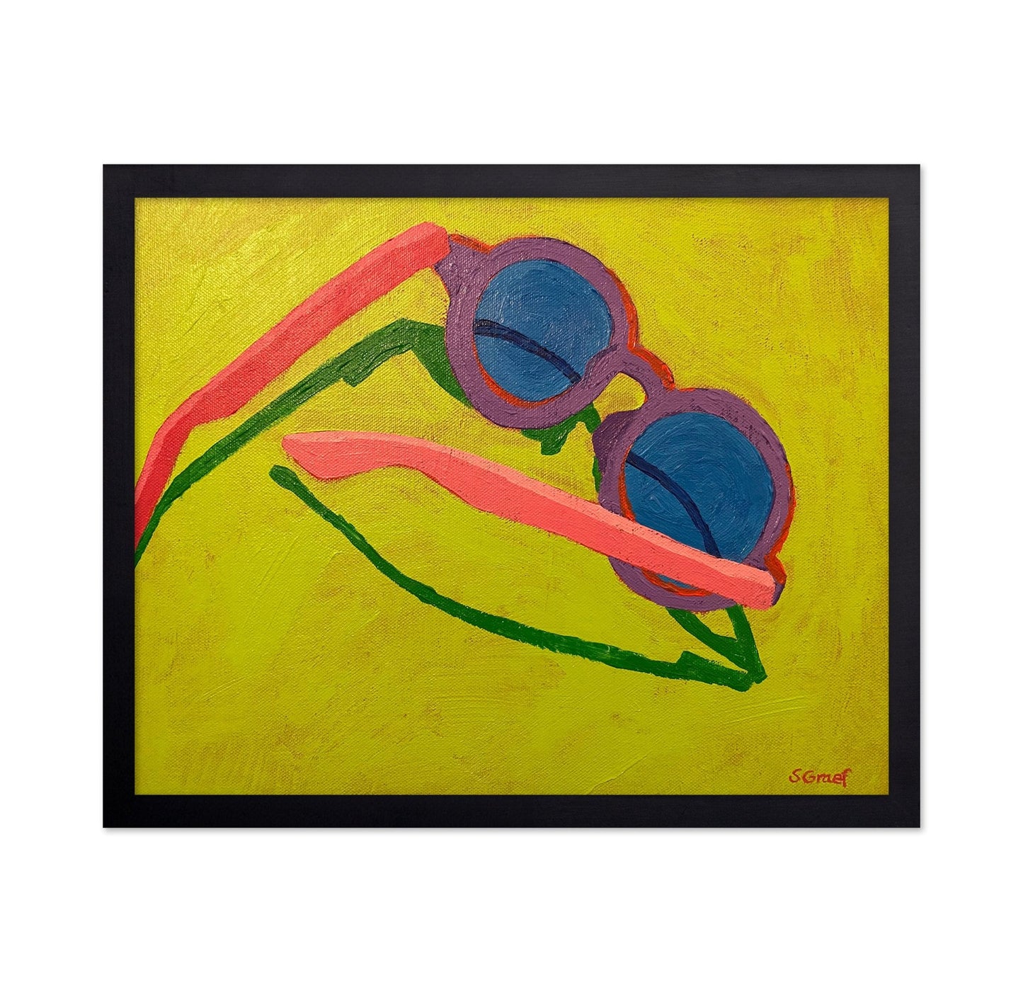 Colorful Sunglasses Art