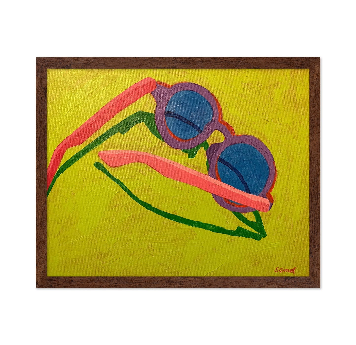 Colorful Sunglasses Art