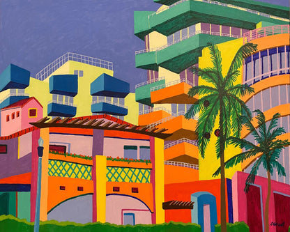 Colorful Miami Architecture