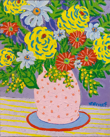 Floral Vase Still Life No2