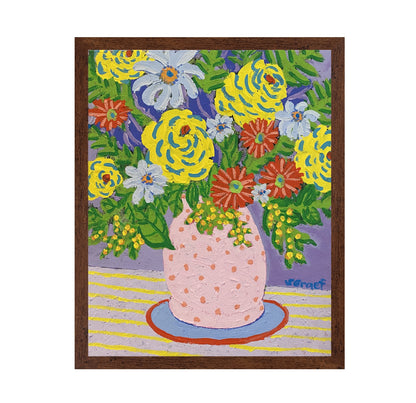 Floral Vase Still Life No2