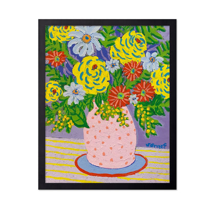 Floral Vase Still Life No2