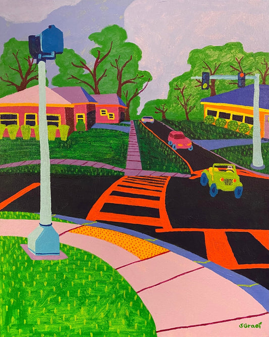 Neighborhood Street Crossing