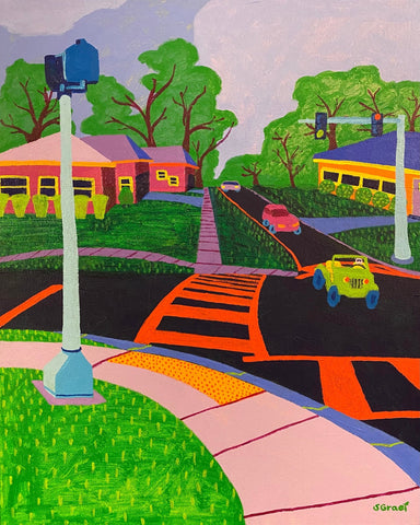 Neighborhood Street Crossing