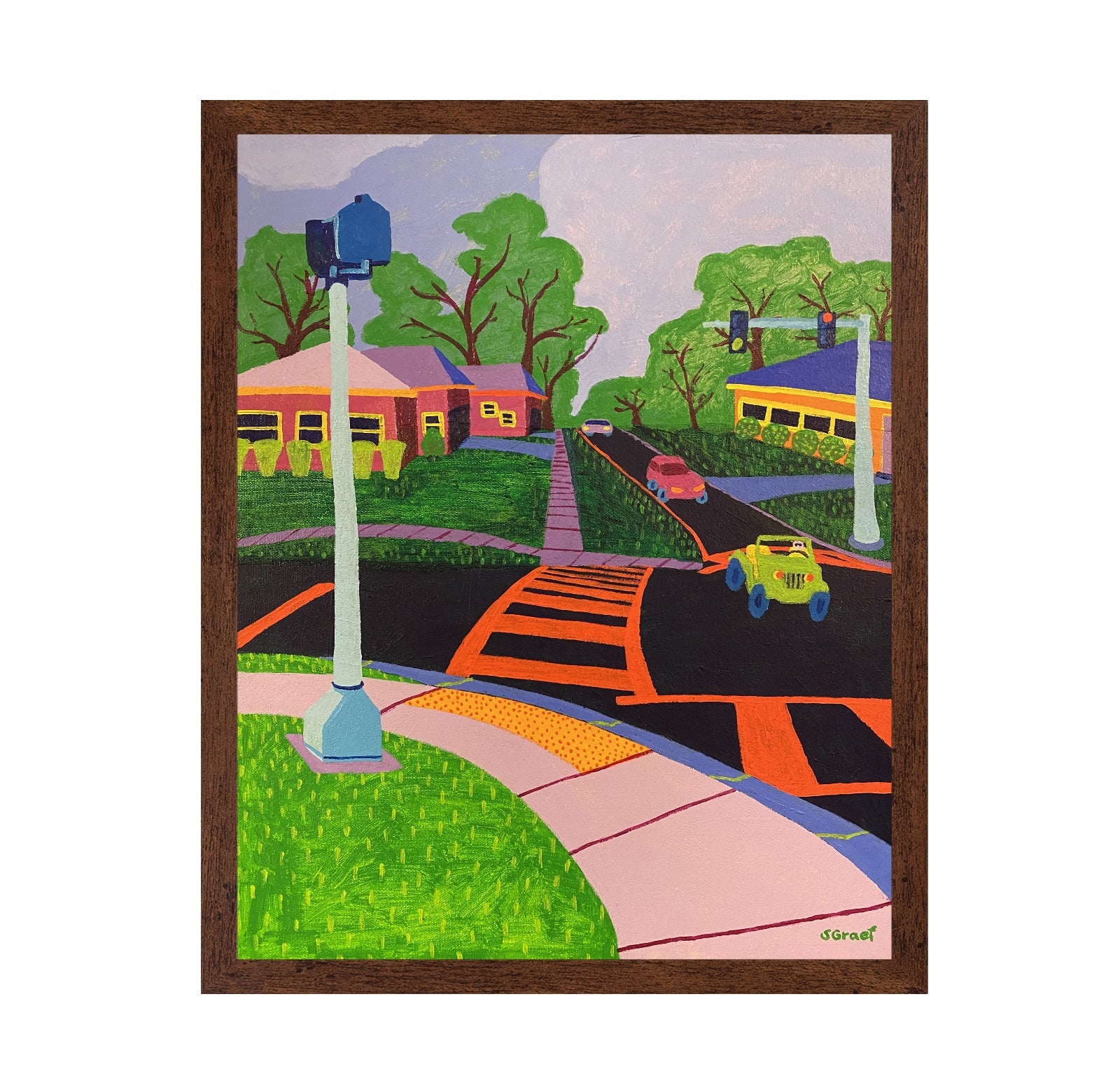 Neighborhood Street Crossing