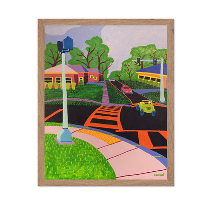 Neighborhood Street Crossing