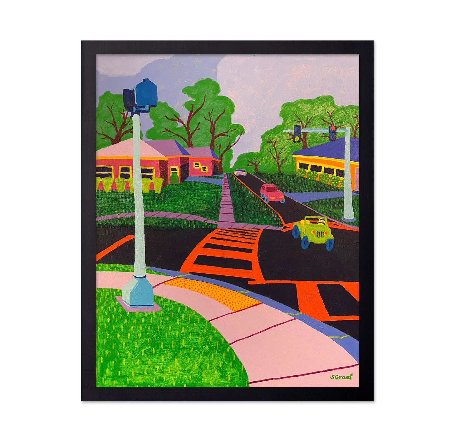 Neighborhood Street Crossing