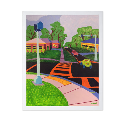 Neighborhood Street Crossing