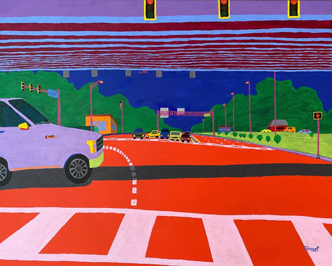Highway Intersection Scene