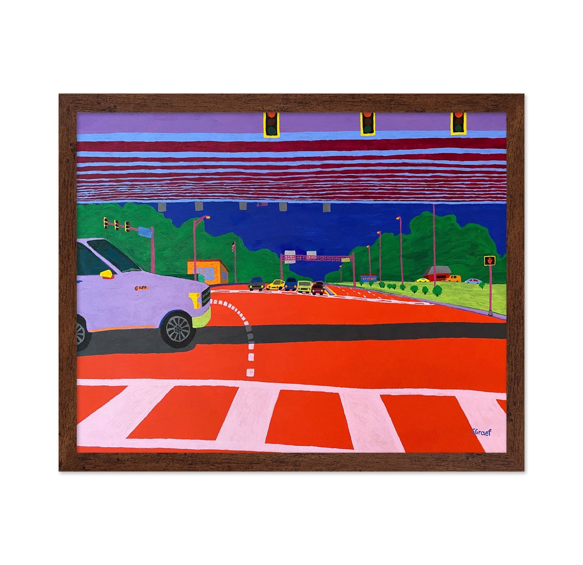 Highway Intersection Scene
