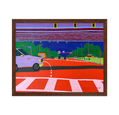 Highway Intersection Scene