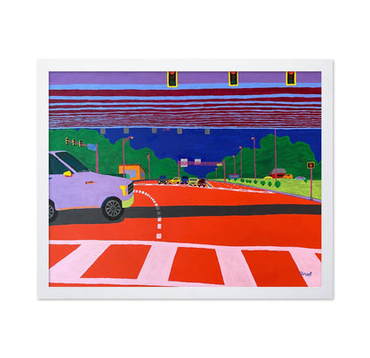 Highway Intersection Scene