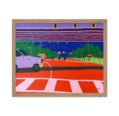 Highway Intersection Scene