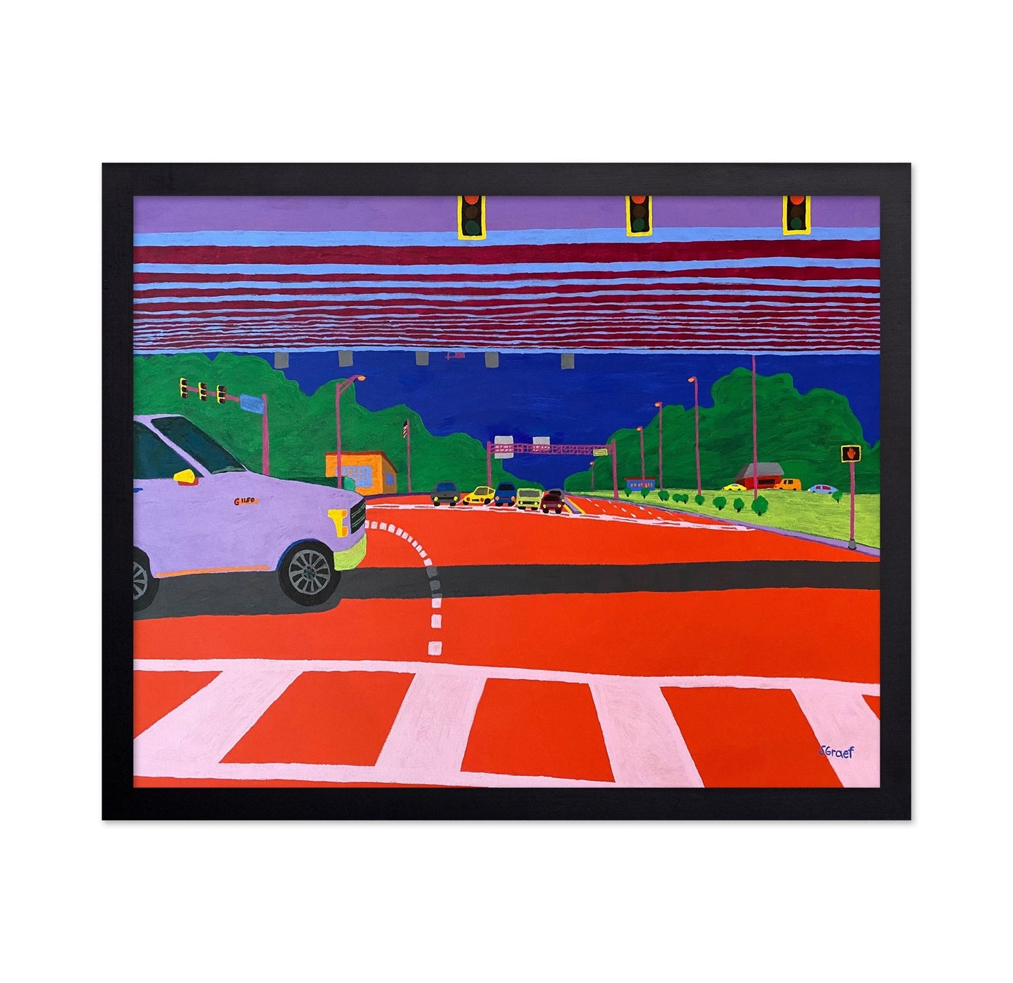Highway Intersection Scene