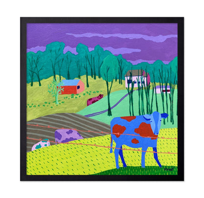 Colorful Farm Landscape No2