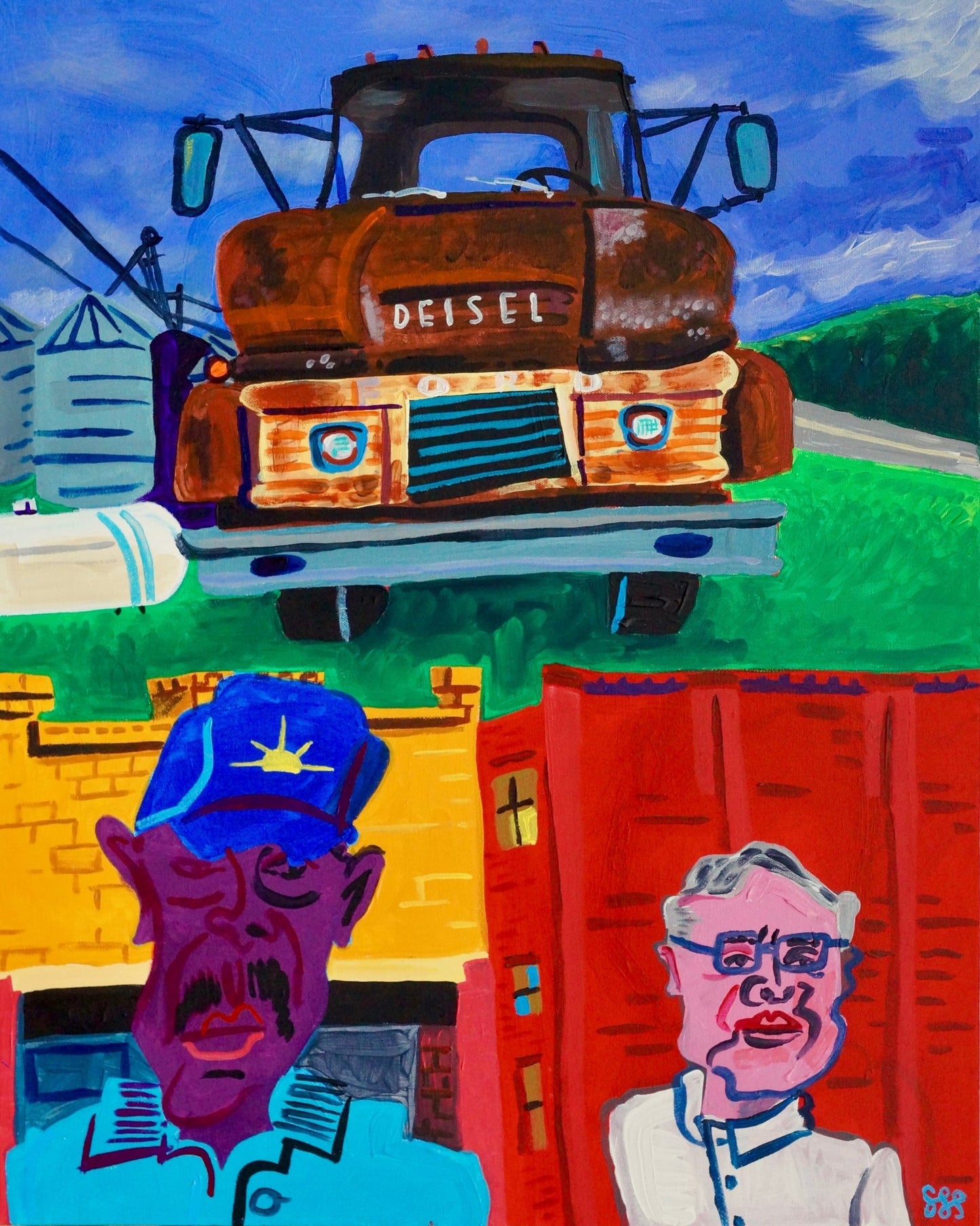 Rural Truck Portrait