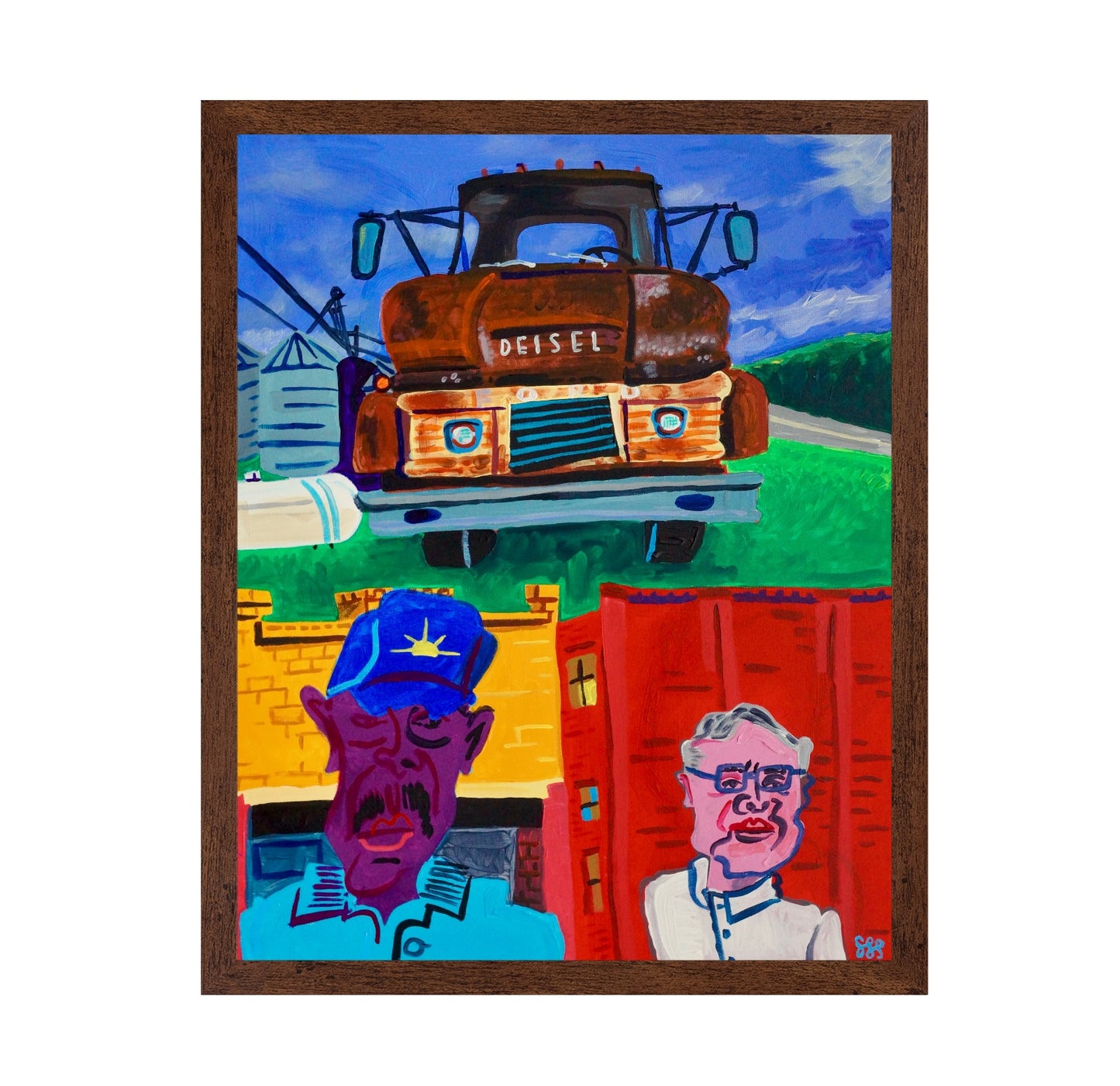 Rural Truck Portrait