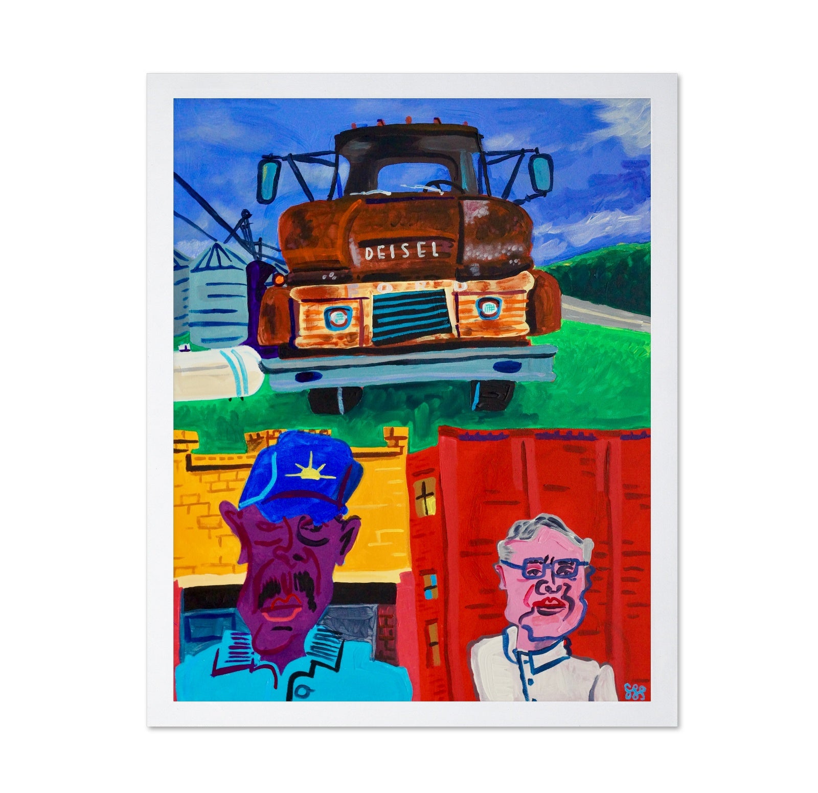 Rural Truck Portrait