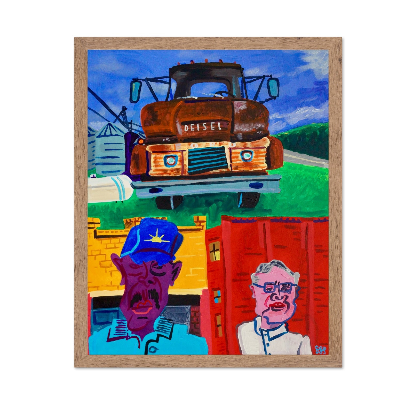 Rural Truck Portrait