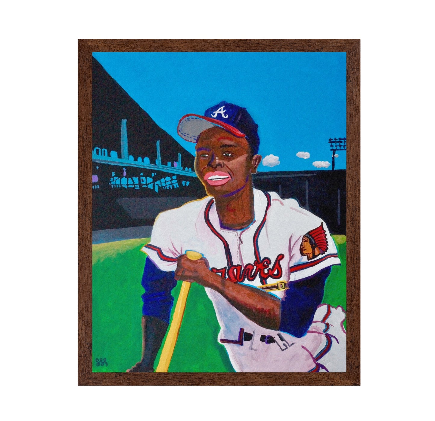 Vintage Baseball Star