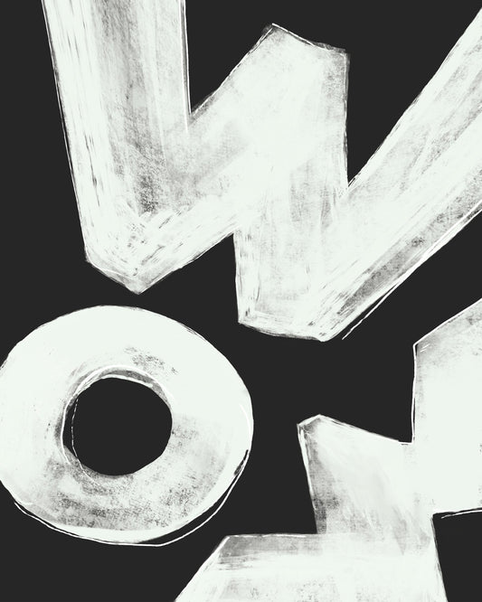 Abstract Letter Shapes