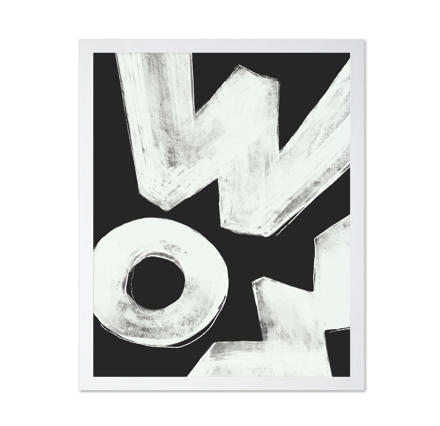Abstract Letter Shapes
