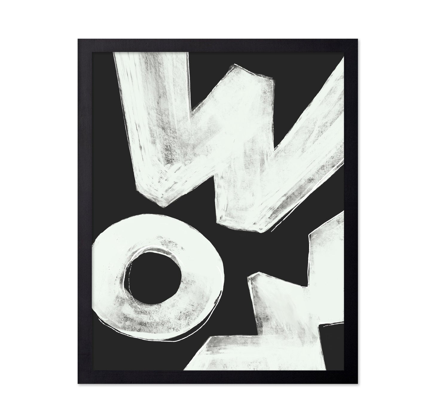 Abstract Letter Shapes