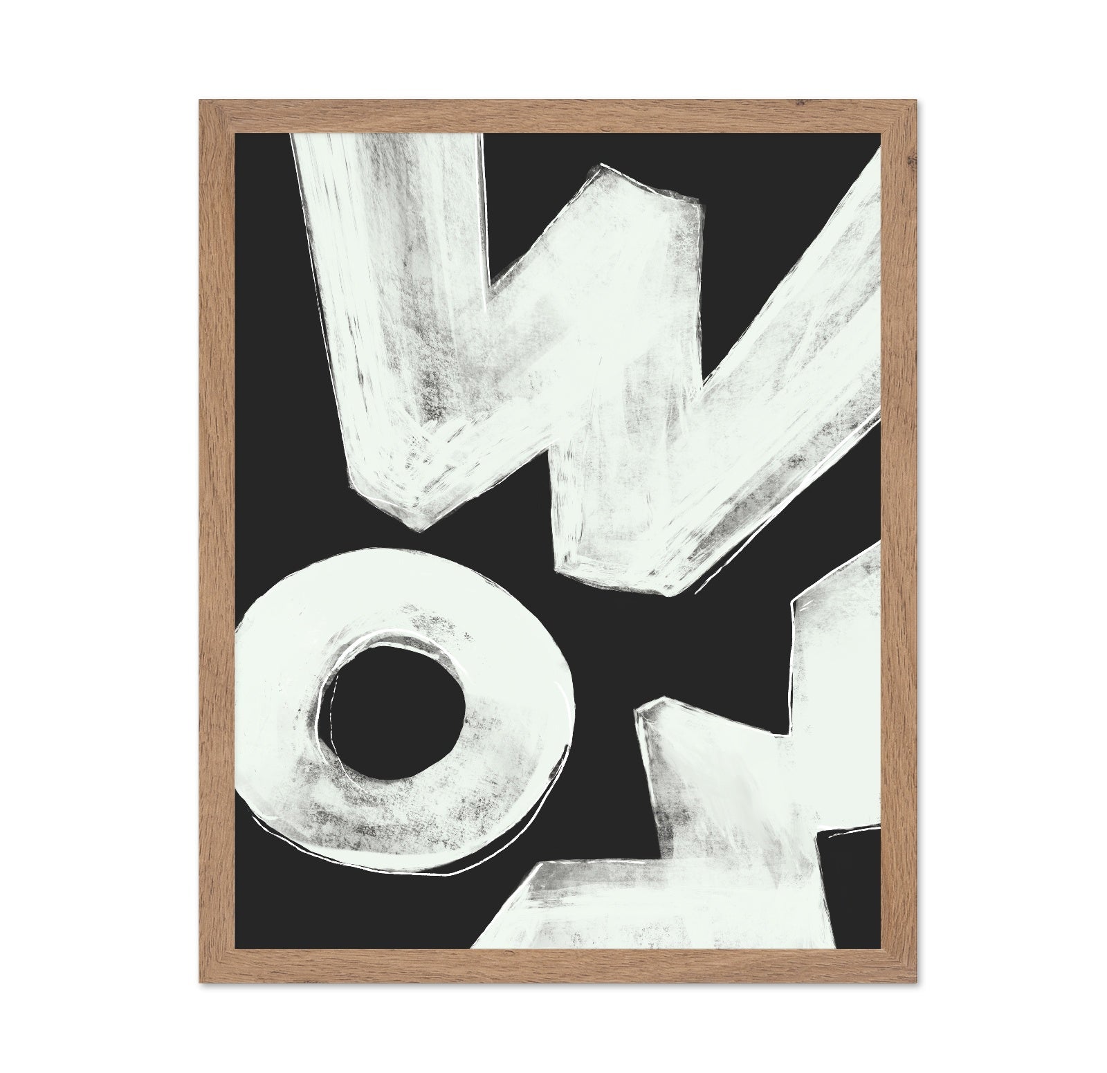Abstract Letter Shapes
